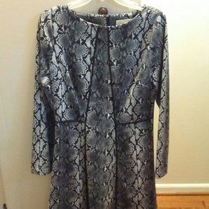 Michael Michael Kors snakeskin dress - size 8